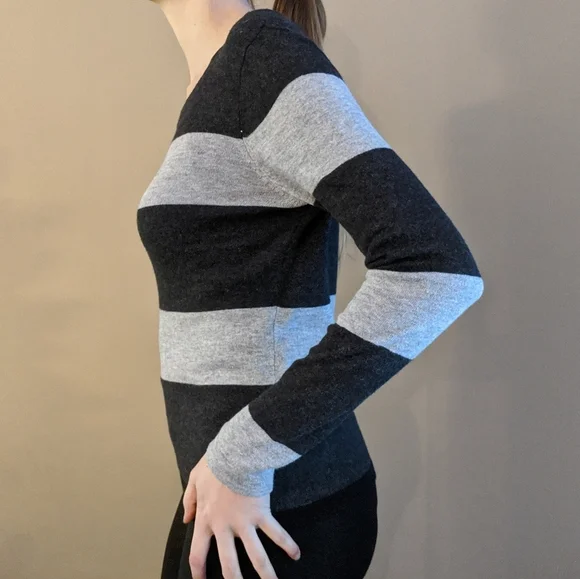 Fenn Wright Manson Top Medium Striped Wool Blend - Picture 6 of 8